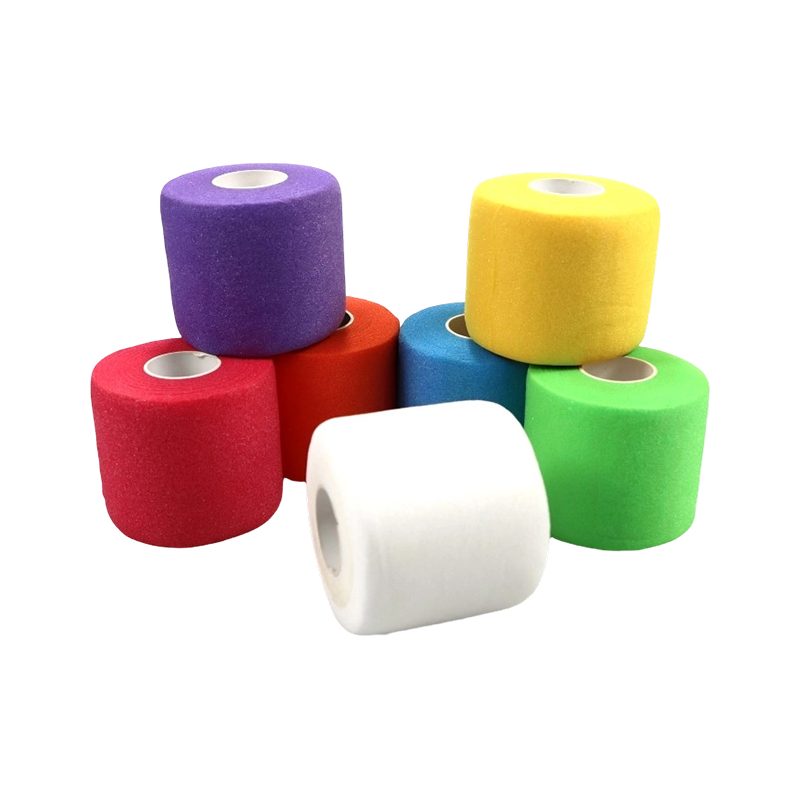 Cinta de espuma deportiva preenvuelta multicolor