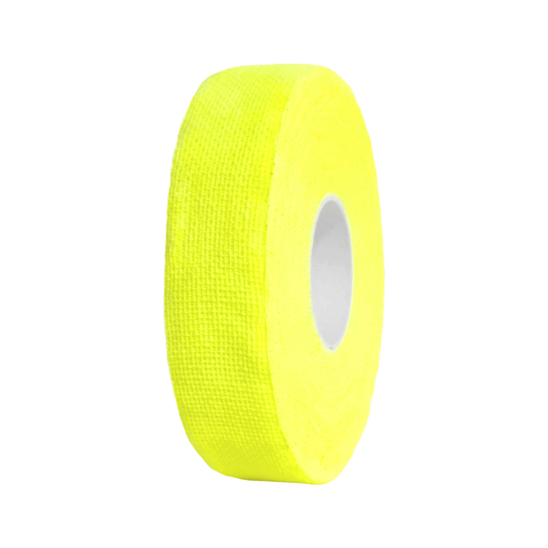 Rollo protector médico amarillo fluorescente para envolver los dedos